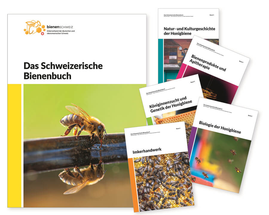 Das Schweizerische Bienenbuch in 5 Bänden